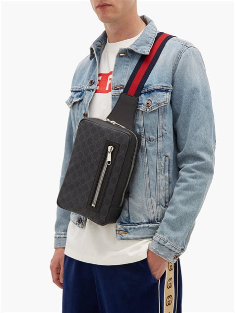 gucci cross body mens bags